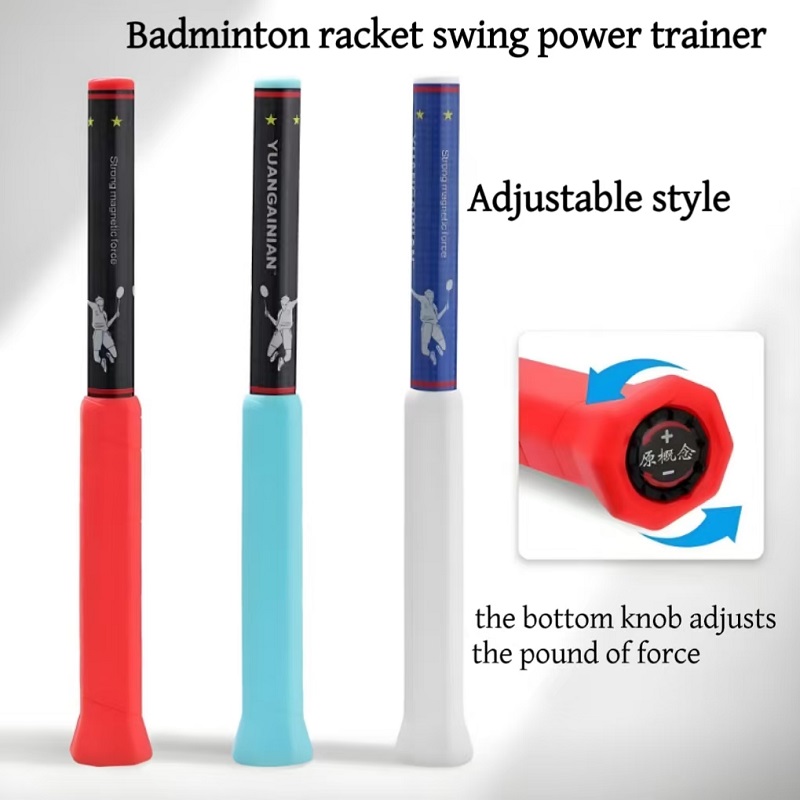 Badminton Single - Kostenlose einstellbare Kraft Pfund Badminton Swing