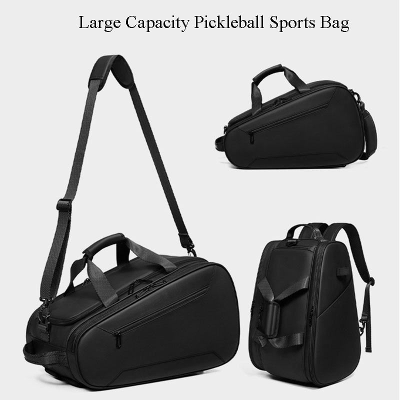 Badminton Single - Tennistasche, Große Kapazität, Leichtgewichtig, Multifunktionaler Sport-Badminton-Rucksack,