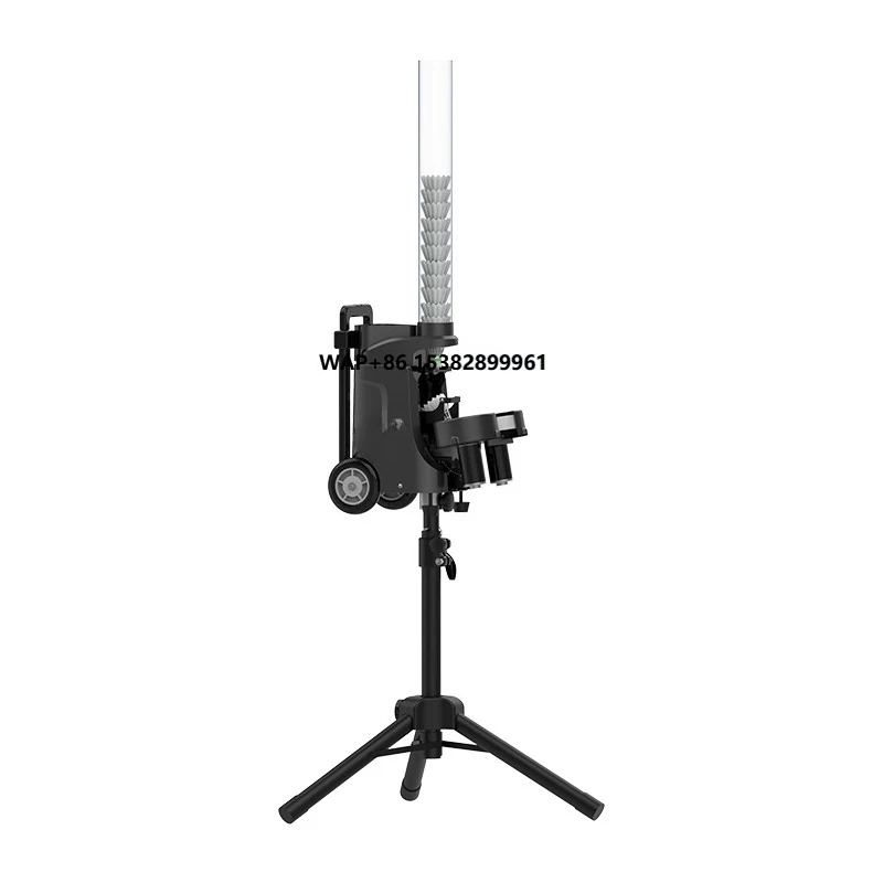 Badminton Single - Pusun PB-Mini Badminton-Serviermaschine Tragbarer Einzelspieler-Trainer mit