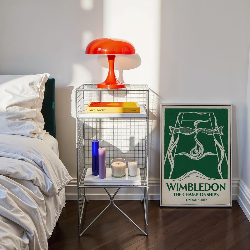 Vintage Tennis Basketball Wand – Badminton Poster Bewertung und Preis