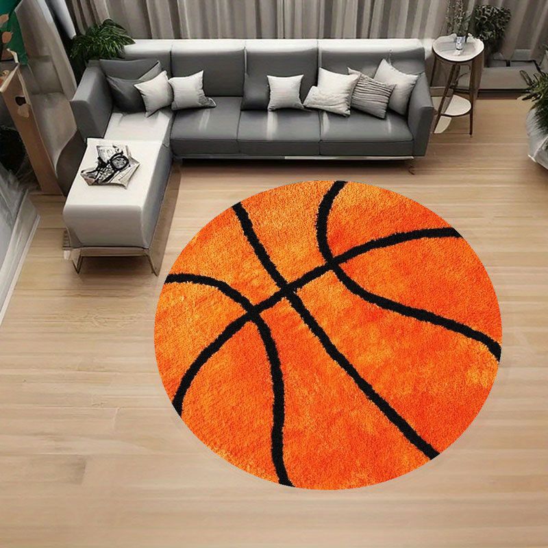 Runder Teppich mit Basketball- – Badminton Zone Bewertung und Preis