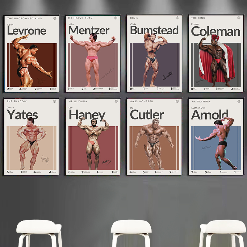Motivation Bodybuilder Poster  – Badminton Poster Bewertung und Preis