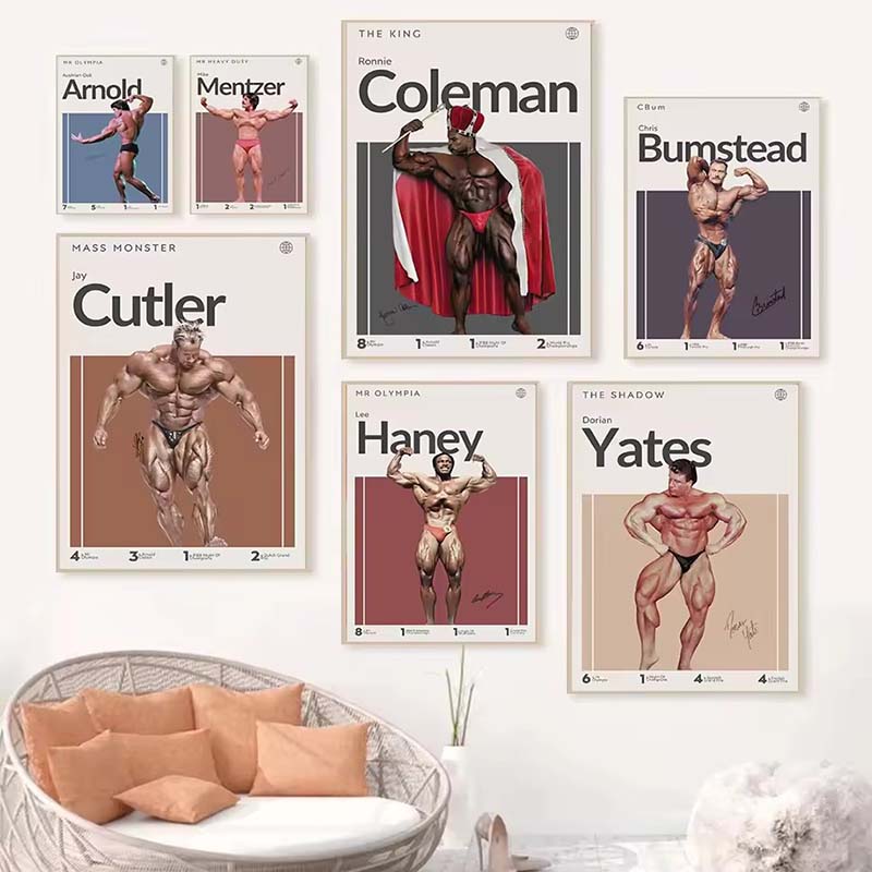 Motivation Bodybuilder Poster  – Badminton Poster Bewertung und Preis